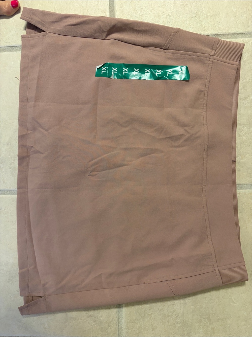 32 Degrees Women's Light Purple XL Skirt w shorts (skort)